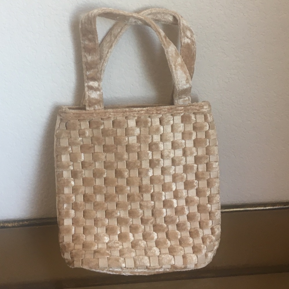 Beautiful woven panel purse